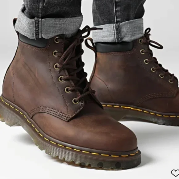 Dr. Martens 939 Ben Men's Boots In Gaucho Crazy Horse Size M7, W8- NWOT - Picture 1 of 15